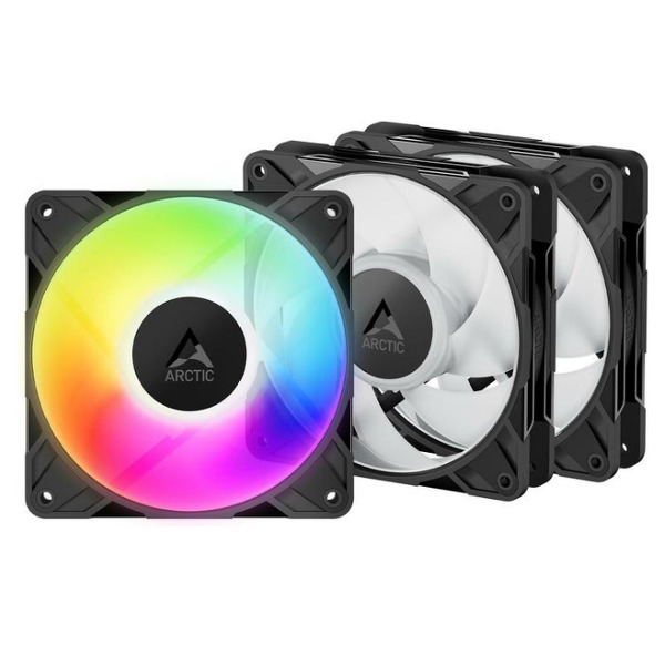 Zdjęcie produktu: Wentylator Arctic P14 Pro Reverse ARGB PWM PST Black 140mm, zestaw 3szt (ACFAN00327A) Zdjęcie produktu: Wentylator Arctic P14 Pro Reverse ARGB PWM PST Black 140mm, zestaw 3szt (ACFAN00327A)