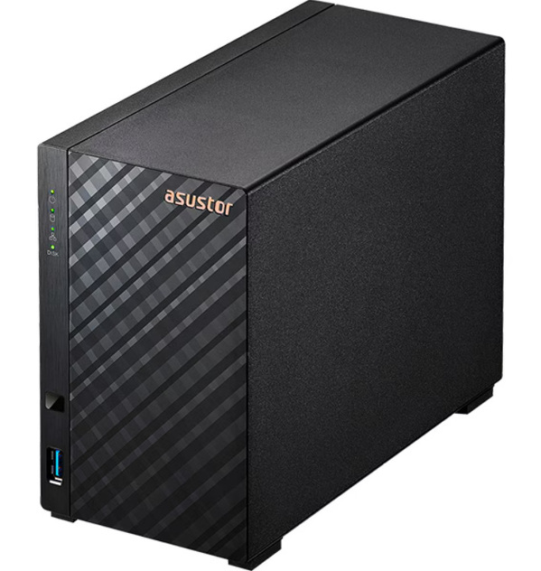 Zdjęcie produktu: Asustor DRIVESTOR 2 Gen 2 AS1202T 2bay RTD 1619B 1GB 2.5GbE