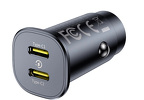Miniatura zdjęcia: Ładowarka samochodowa Baseus GoTrip 2 x USB-C 30W - czarna Miniatura zdjęcia: Ładowarka samochodowa Baseus GoTrip 2 x USB-C 30W - czarna