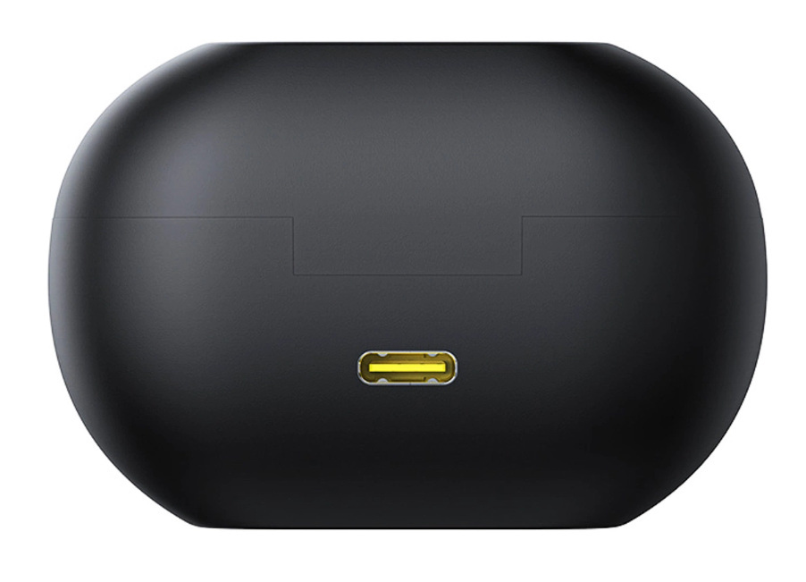 Słuchawki bezprzewodowe Baseus Bass 15 Clip OWS z kablem Simple USB-C 3A 30cm - czarne Słuchawki bezprzewodowe Baseus Bass 15 Clip OWS z kablem Simple USB-C 3A 30cm - czarne