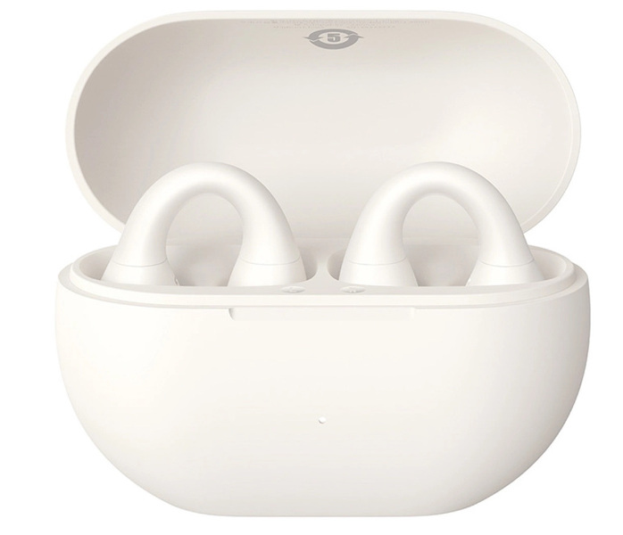 Zdjęcie produktu: Słuchawki bezprzewodowe Baseus Bass 15 Clip OWS z kablem Simple USB-C 3A 30cm - białe Zdjęcie produktu: Słuchawki bezprzewodowe Baseus Bass 15 Clip OWS z kablem Simple USB-C 3A 30cm - białe