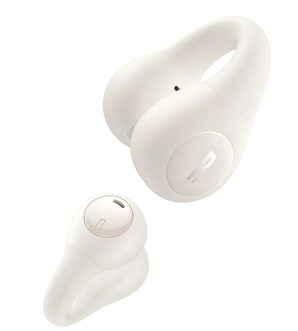 Zdjęcie produktu: Słuchawki bezprzewodowe Baseus Bass 15 Clip OWS z kablem Simple USB-C 3A 30cm - białe Zdjęcie produktu: Słuchawki bezprzewodowe Baseus Bass 15 Clip OWS z kablem Simple USB-C 3A 30cm - białe