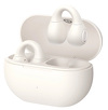 Słuchawki bezprzewodowe Baseus Bass 15 Clip OWS z kablem Simple USB-C 3A 30cm - białe