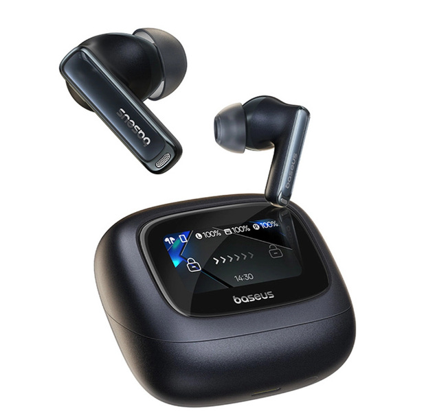 Zdjęcie produktu: Słuchawki TWS Baseus Bowie M2s Ultra z ekranem czarne