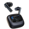 Słuchawki bezprzewodowe TWS Baseus Bowie M2s Ultra dokanałowe z interaktywnym ekranem - czarne