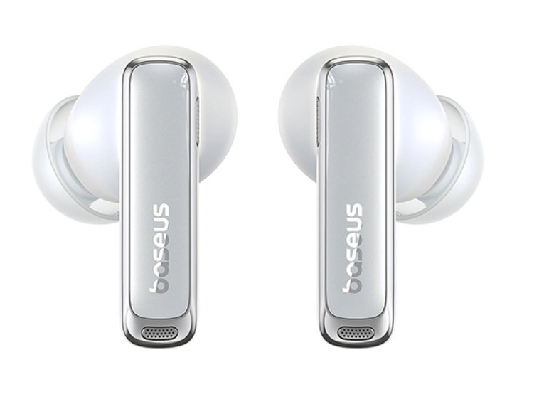 Słuchawki TWS Baseus Bowie M2s Ultra z ekranem białe
