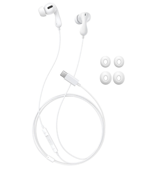 Zdjęcie produktu: Słuchawki przewodowe Baseus Encok CZ20 dokanałowe przewodowe USB-C - białe