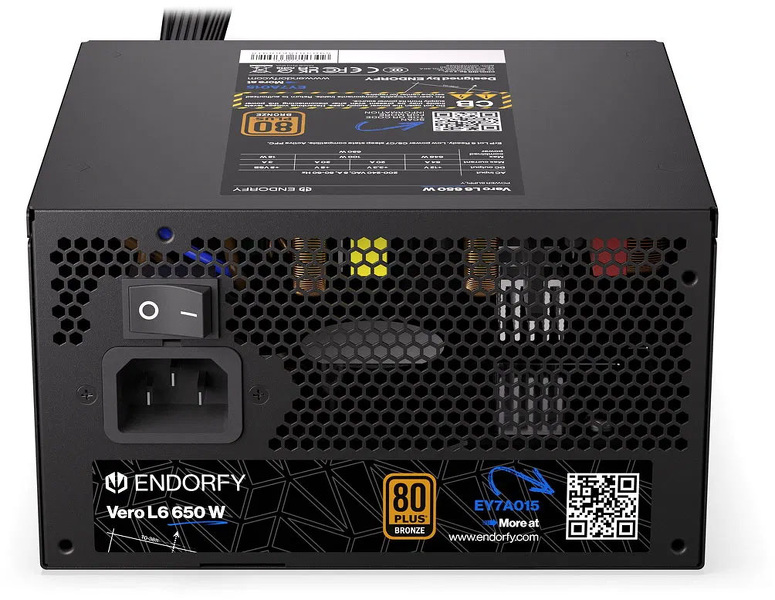 Zdjęcie produktu: Zasilacz Endorfy Vero L6 650W Bronze (EY7A015)