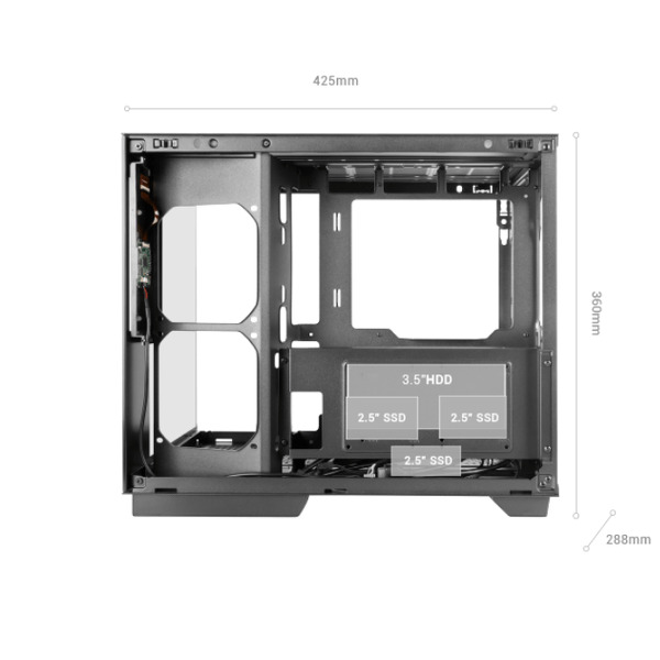 Zdjęcie produktu: Obudowa Tacens Mars MC-MIRAGE 7.2 Zdjęcie produktu: Obudowa Tacens Mars MC-MIRAGE 7.2