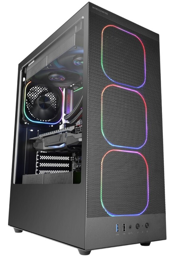 Zdjęcie produktu: Obudowa Tacens Mars MC-NEBULA 4x120mm ARGB Zdjęcie produktu: Obudowa Tacens Mars MC-NEBULA 4x120mm ARGB