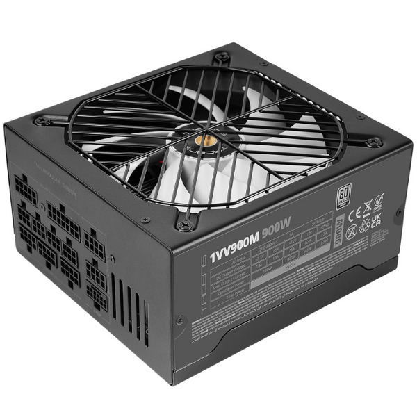 Zdjęcie produktu: Zasilacz Tacens Valeo V 900M ATX 3.1 PCIe 5.1 900W Silver 0dB Zdjęcie produktu: Zasilacz Tacens Valeo V 900M ATX 3.1 PCIe 5.1 900W Silver 0dB