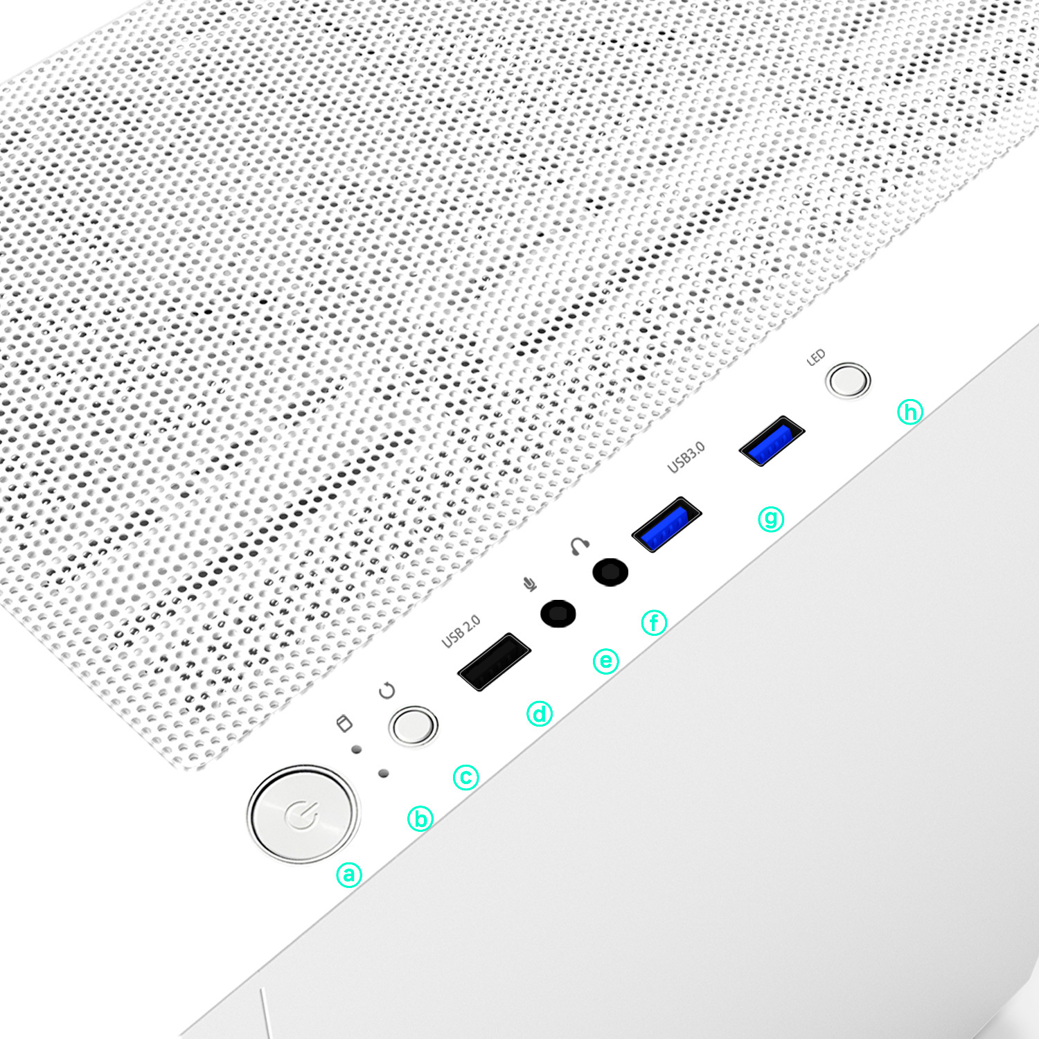 Obudowa do komputera Zalman I4 ATX Mid Tower PC Case 6 wentylatorów Biała Obudowa do komputera Zalman I4 ATX Mid Tower PC Case 6 wentylatorów Biała