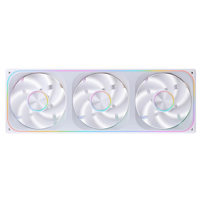 Wentylatory Jonsbo ZA-420 White Reverse Blade PWM ARGB (3x140mm - 420mm)