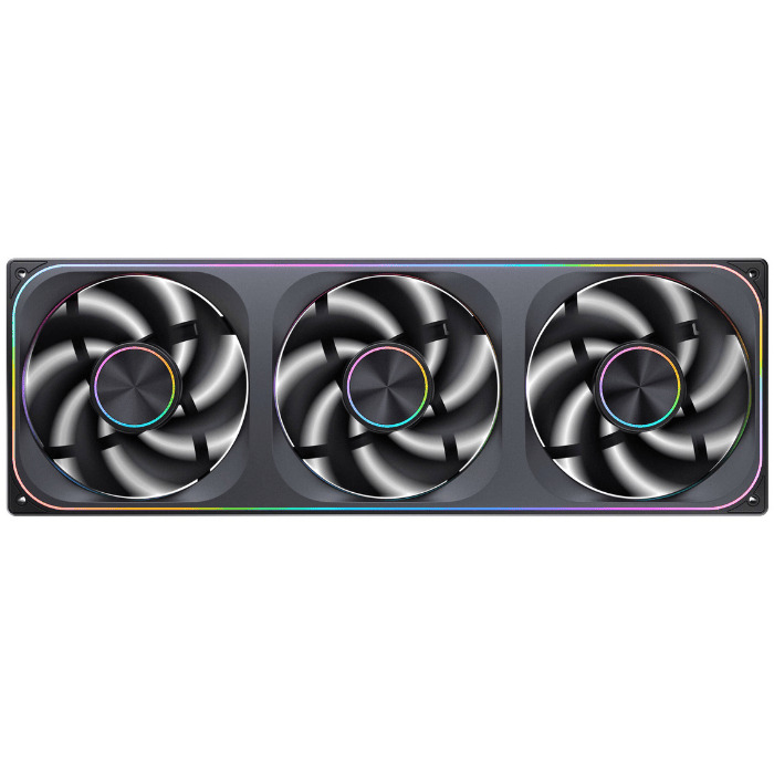Wentylatory Jonsbo ZA-420 Black Reverse Blade PWM ARGB (3x140mm - 420mm)