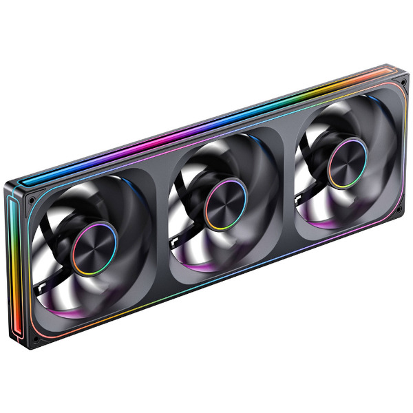 Zdjęcie produktu: Wentylatory Jonsbo ZA-420 Black Reverse Blade PWM ARGB (3x140mm - 420mm)