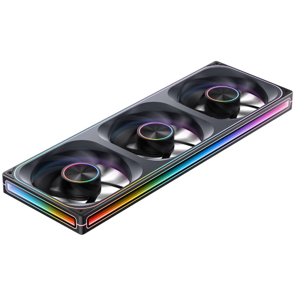 Zdjęcie produktu: Wentylatory Jonsbo ZA-420 Black Reverse Blade PWM ARGB (3x140mm - 420mm)