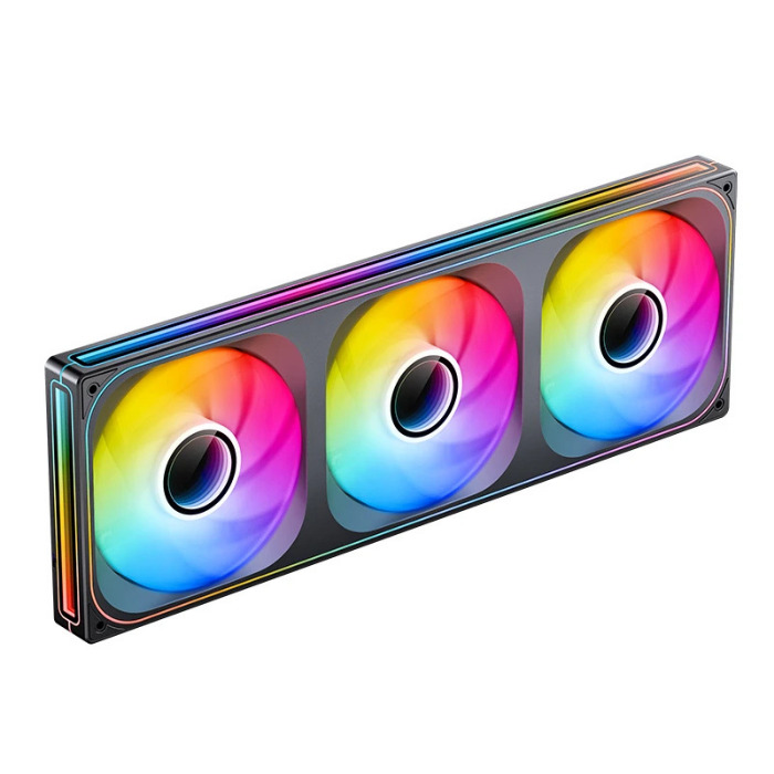 Wentylatory Jonsbo ZA-420 Black PWM ARGB (3x140mm - 420mm)