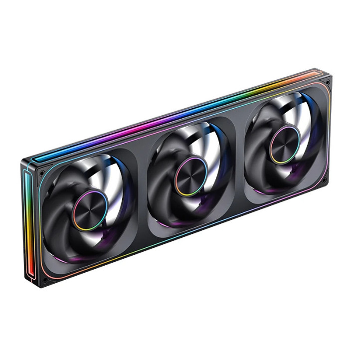 Wentylatory Jonsbo ZA-420 Black PWM ARGB (3x140mm - 420mm)