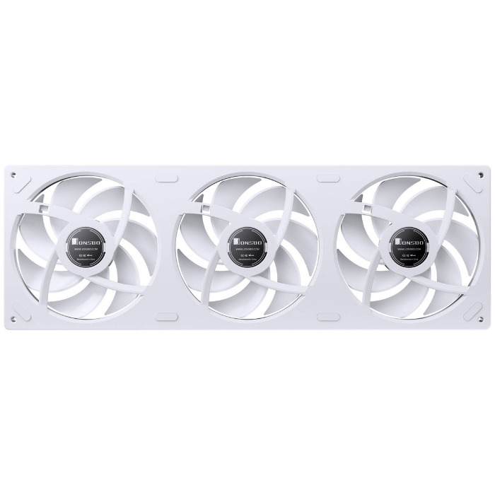Wentylatory Jonsbo ZA-420 White PWM ARGB (3x140mm - 420mm) Wentylatory Jonsbo ZA-420 White PWM ARGB (3x140mm - 420mm)