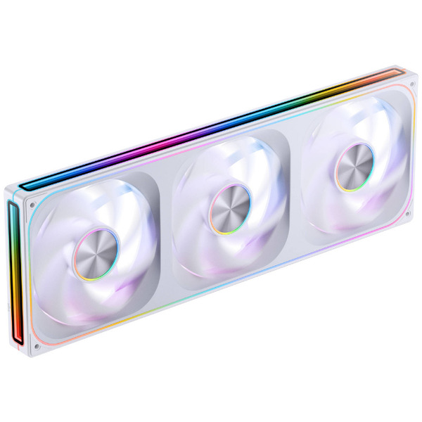 Zdjęcie produktu: Wentylatory Jonsbo ZA-420 White PWM ARGB (3x140mm - 420mm) Zdjęcie produktu: Wentylatory Jonsbo ZA-420 White PWM ARGB (3x140mm - 420mm)