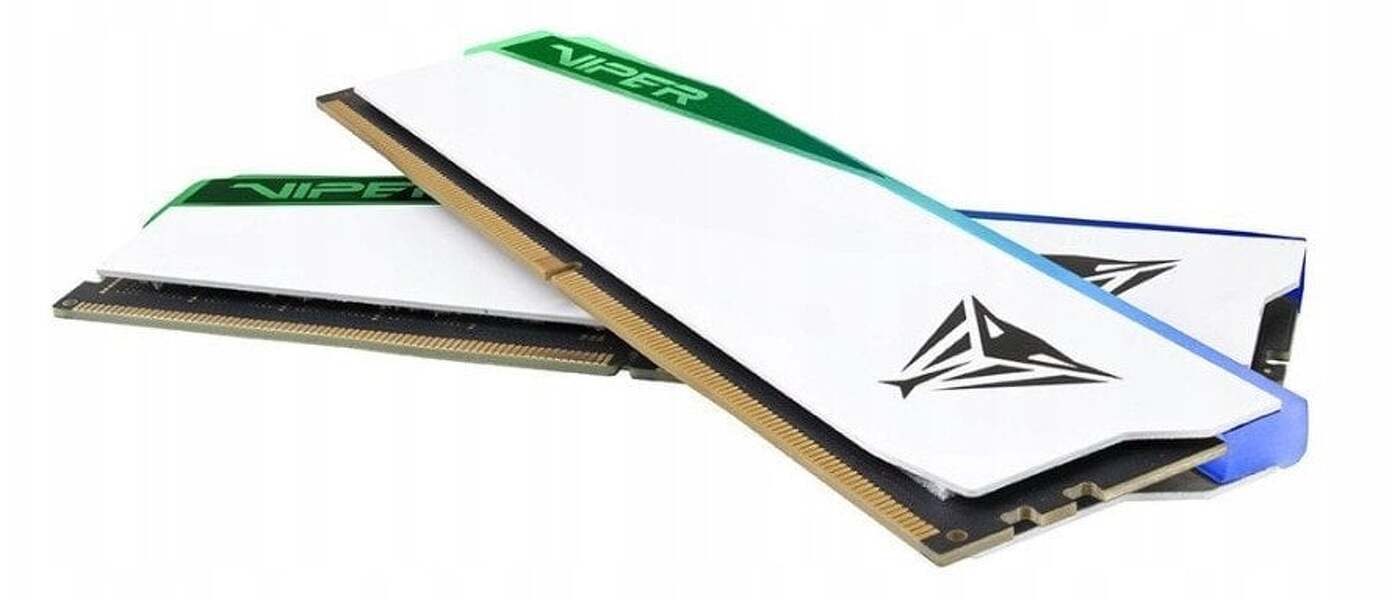 Zdjęcie produktu: Patriot Viper Elite 5 RGB DDR5 32GB (2x16GB) 6000MHz CL30 White