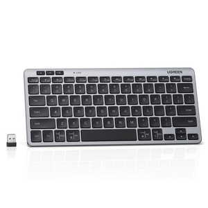 Miniatura produktu: Klawiatura Ugreen bezprzewodowa Bluetooth 5.3 do 3 urządzeń - szara Miniatura produktu: Klawiatura Ugreen bezprzewodowa Bluetooth 5.3 do 3 urządzeń - szara