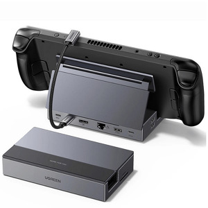 Miniatura produktu: Hub Ugreen do Steam Deck dock USB-C 9w1 4K 120Hz - szary Miniatura produktu: Hub Ugreen do Steam Deck dock USB-C 9w1 4K 120Hz - szary
