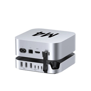 Miniatura produktu: Stacja dokująca Ugreen USB-C do Mac Mini M4/M4 Pro 11w1 - szara Miniatura produktu: Stacja dokująca Ugreen USB-C do Mac Mini M4/M4 Pro 11w1 - szara