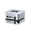 Stacja dokująca Ugreen USB-C do Mac Mini M4/M4 Pro 11w1 - szara