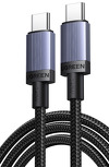 Miniatura zdjęcia: Kabel przewód USB Typ-C do Typ-C 200cm Ugreen PD, 240W, 5A - czarny