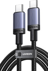 Miniatura zdjęcia: Kabel przewód USB Typ-C do Typ-C 200cm Ugreen PD, 240W, 5A - czarny