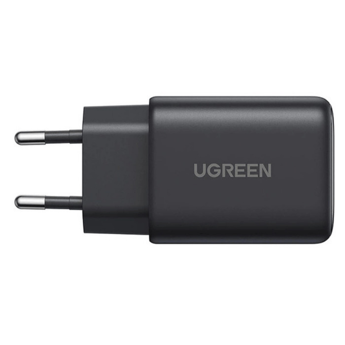 Ładowarka sieciowa Ugreen GaN 45W X527 2x USB-C + USB-A - czarna Ładowarka sieciowa Ugreen GaN 45W X527 2x USB-C + USB-A - czarna