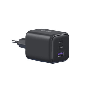 Miniatura produktu: Ładowarka sieciowa Ugreen GaN 45W X527 2x USB-C + USB-A - czarna Miniatura produktu: Ładowarka sieciowa Ugreen GaN 45W X527 2x USB-C + USB-A - czarna