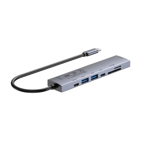 Zdjęcie produktu: HUB USB-C 7w1 Unitek 4K@60Hz, PD 100W i przycisk HDMI On/Off Zdjęcie produktu: HUB USB-C 7w1 Unitek 4K@60Hz, PD 100W i przycisk HDMI On/Off