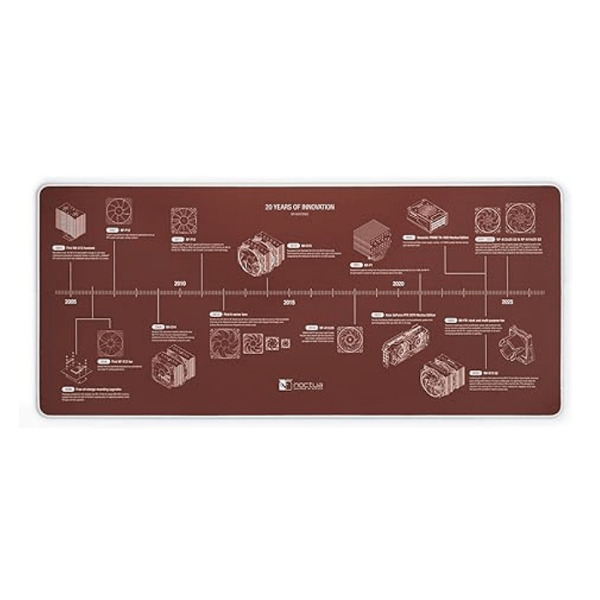 Zdjęcie produktu: Mata jubileuszowa Noctua NP-DM3 90x40cm, podkładka na biurko Zdjęcie produktu: Mata jubileuszowa Noctua NP-DM3 90x40cm, podkładka na biurko
