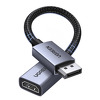 Miniatura zdjęcia: Adapter DisplayPort (męski) na HDMI (żeński) Ugreen 4K 20cm - szary Miniatura zdjęcia: Adapter DisplayPort (męski) na HDMI (żeński) Ugreen 4K 20cm - szary