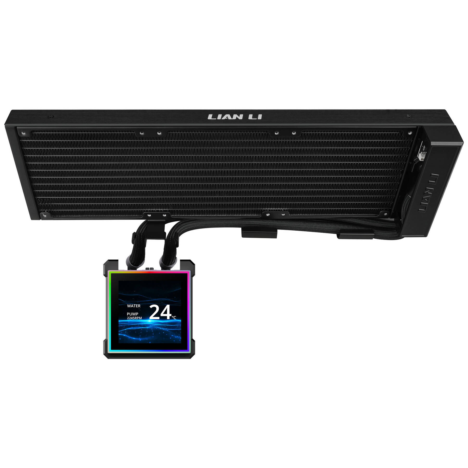 Chłodzenie wodne Lian Li HydroShift II LCD-S 360N ARGB 360 bez wentylatorów