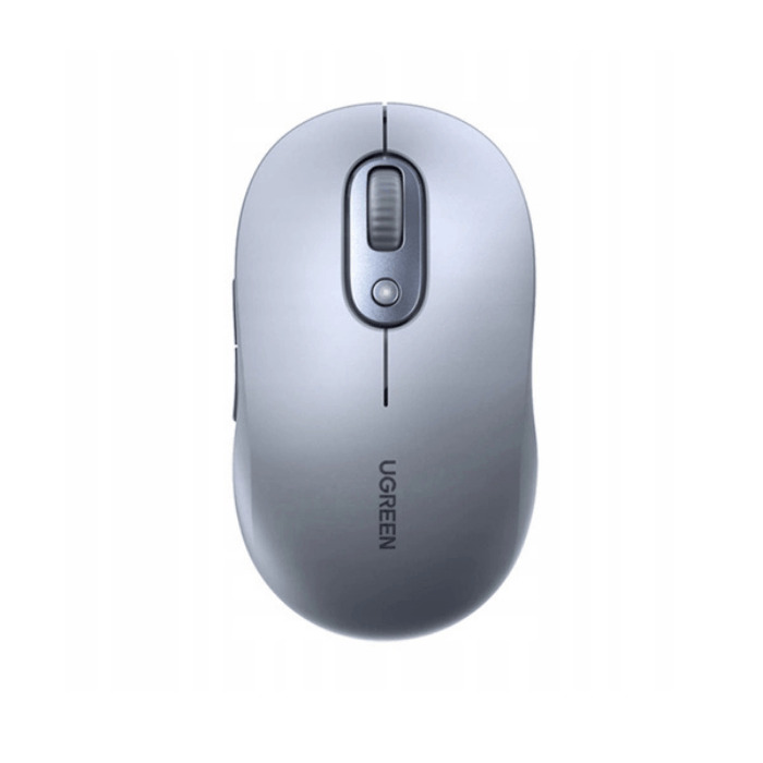 Mysz bezprzewodowa UGREEN M556 2.4G oraz Bluetooth 5.0 4000 DPI - szara Mysz bezprzewodowa UGREEN M556 2.4G oraz Bluetooth 5.0 4000 DPI - szara