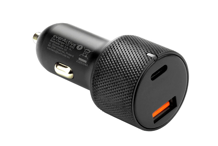 EverActive CC-50Q z gniazdem USB QC3.0 oraz USB-C PD 75W