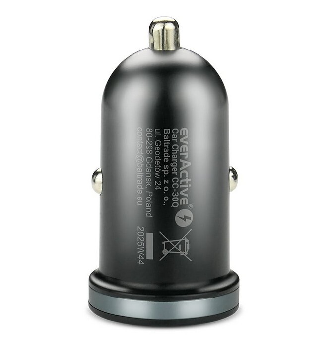 Ładowarka samochodowa everActive CC-30Q USB-C PD 35W