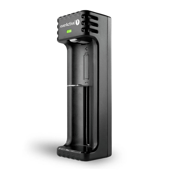 Ładowarka akumulatorków cylindrycznych Li-ion everActive LC-100C USB-C