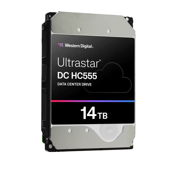 Zdjęcie produktu: Dysk WD Ultrastar DC HC555 WUH722014CLE6L4 14TB sATA III 512MB
