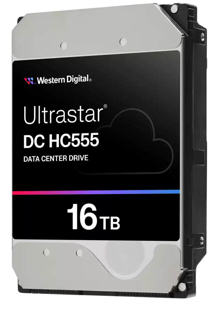 Dysk WD Ultrastar DC HC555 WUH722016CLE6L4 16TB sATA III 512MB