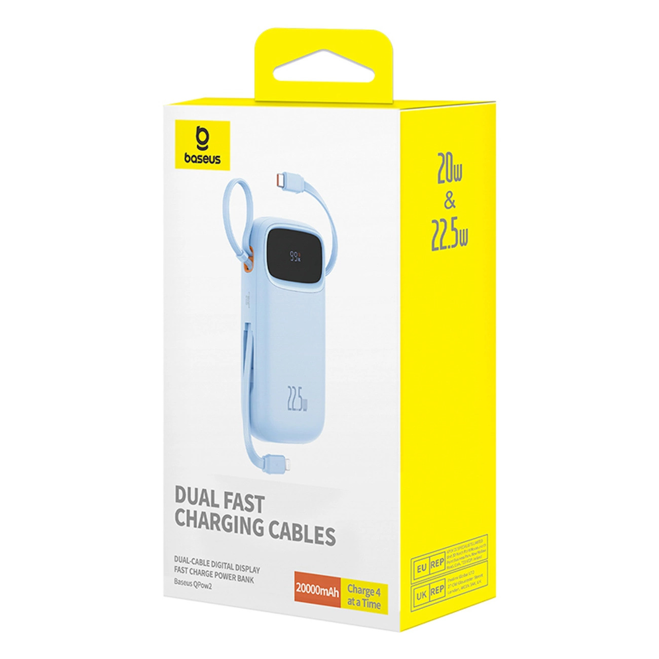 Powerbank Baseus Qpow2 20000mAh 22,5W