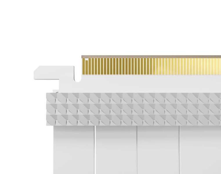 Zdjęcie produktu: Kabel TRYX String PCIe 5.0 x16 Riser, 200mm biały Zdjęcie produktu: Kabel TRYX String PCIe 5.0 x16 Riser, 200mm biały