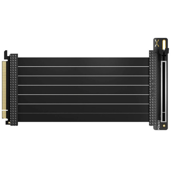 Zdjęcie produktu: Kabel TRYX String PCIe 5.0 x16 Riser, 200mm czarny Zdjęcie produktu: Kabel TRYX String PCIe 5.0 x16 Riser, 200mm czarny