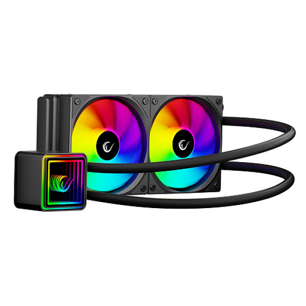 Zdjęcie produktu: Chłodzenie wodne Rampage INFINITE V240 240MM ARGB czarne