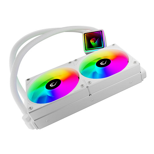 Chłodzenie wodne Rampage INFINITE V240 240MM ARGB białe