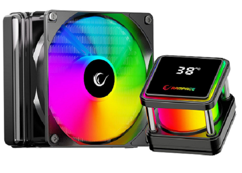 Zdjęcie produktu: Chłodzenie wodne Rampage INFINITE V120 120MM ARGB czarny