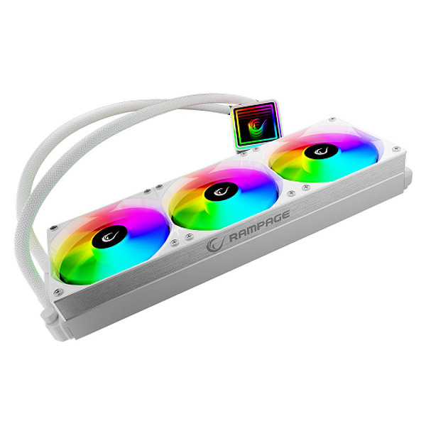 Zdjęcie produktu: Chłodzenie wodne Rampage INFINITE V360 360MM ARGB białe